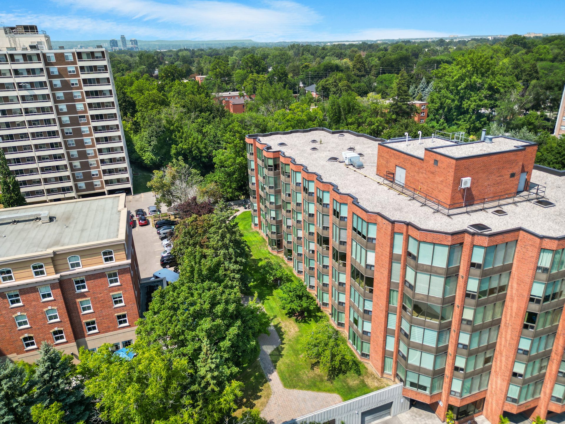 Aerial property view